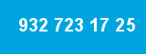 932 723 17 25